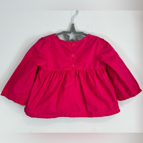 Gymboree Pink Top with Sunflowers Size 12-18M Baby - Picture 4 of 6